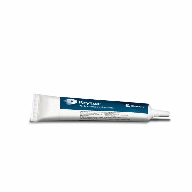 Krytox GPL-246 Electric Conducting Grease, 2 oz Tube, NLGI 2, PTFE Thickener, -32°F to 500°F