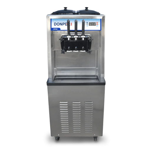 Donper D700 Dual Flavor Soft Serve Ice Cream Machine with Twist - Redwood.KVD700