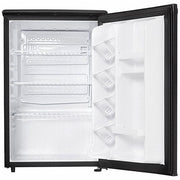 Danby DAR026A1BDD Mini Refrigerator Black, 2.6 cu ft Total Capacity, 4 Shelves, Energy Star Certified