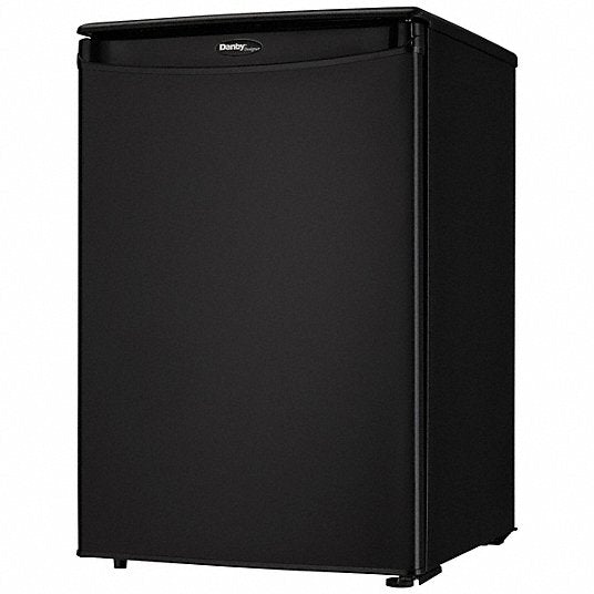 Danby DAR026A1BDD Mini Refrigerator Black, 2.6 cu ft Total Capacity, 4 Shelves, Energy Star Certified