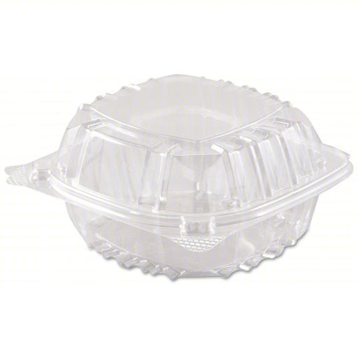 Dart C57PST1 Carry-Out Food Container, 21 oz Capacity, Clear Square, PK500
