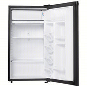 Danby DCR032A2BDD Mini Refrigerator with Freezer Section Black, 3.2 cu ft Total Capacity, 2 Shelves