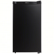 Danby DCR032A2BDD Mini Refrigerator with Freezer Section Black, 3.2 cu ft Total Capacity, 2 Shelves