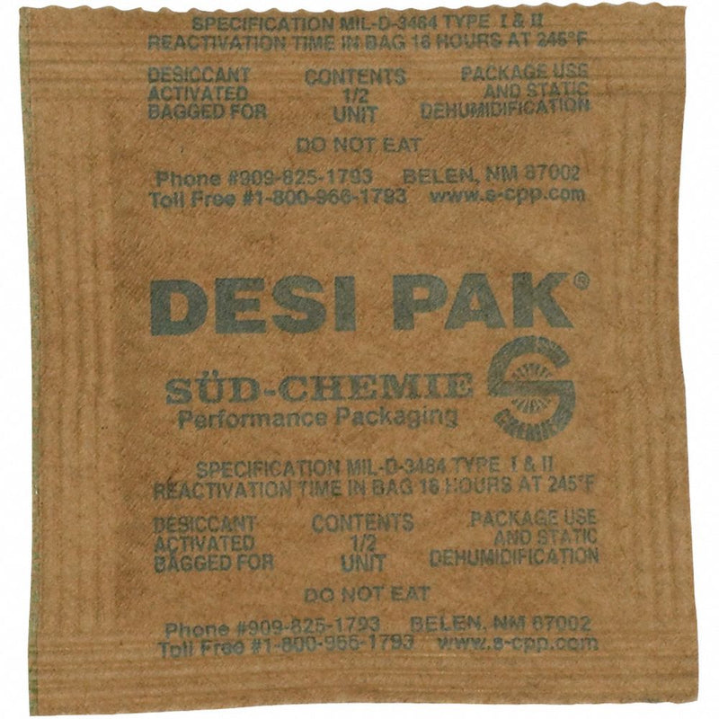 Approved Vendor DES103 Clay Desiccants 550 PK