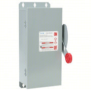 Eaton DH361UGK Safety Switch Non-Fusible, 30 A, Three Phase, 600V AC, Galvanized Steel, Indoor