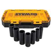 DeWalt DWMT74736 Deep Impact Standard & Universal Socket Set: 7 Pc