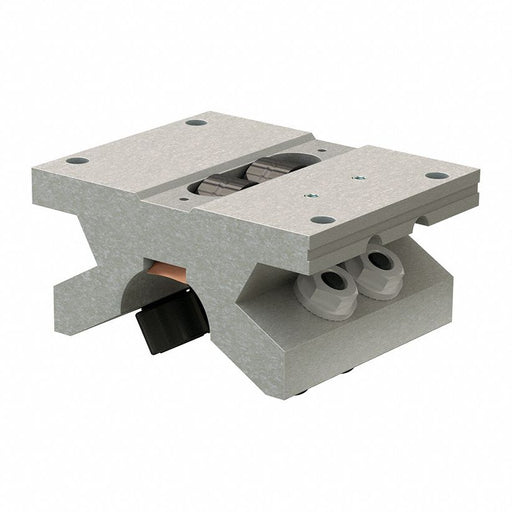 PBC Linear MDPB-25-OPN-S Double Roller Pillow Block with Scrapers, For 25 mm Round Shaft, 8,496.1 N Dynamic Load Rating