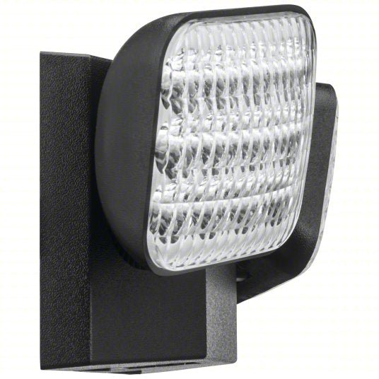 Lithonia EU2C B M6 Emergency Exit Light, Contractor, Black