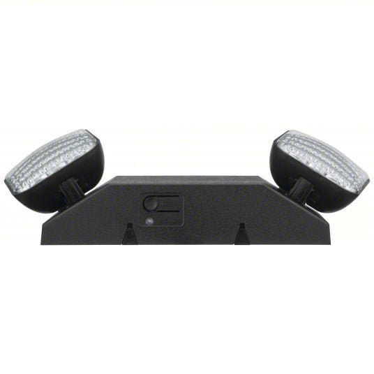 Lithonia EU2C B M6 Emergency Exit Light, Contractor, Black