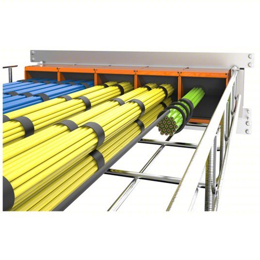 STI EZDP44S2 Fire Barrier Pathway Rectangular, 6.5 in Overall Ht, 14 in Overall Lg, 4.5 in Overall Wd