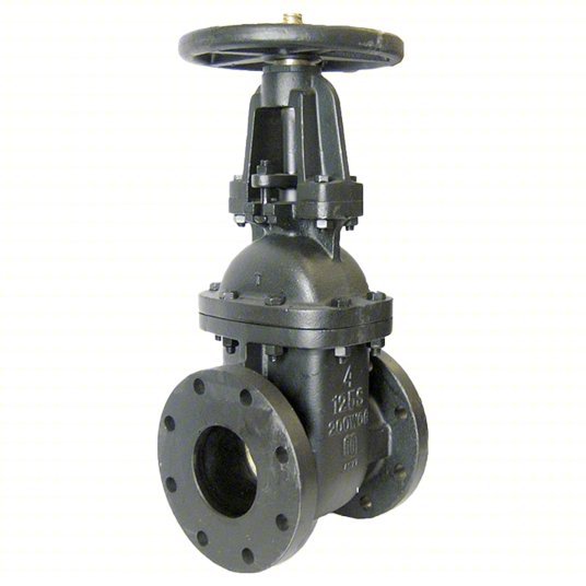 Milwaukee 2885-M 4 Gate Valve 4 in Nominal Valve Size, Cast Iron, Outside Screw and Yoke (OS&Y), Wheel