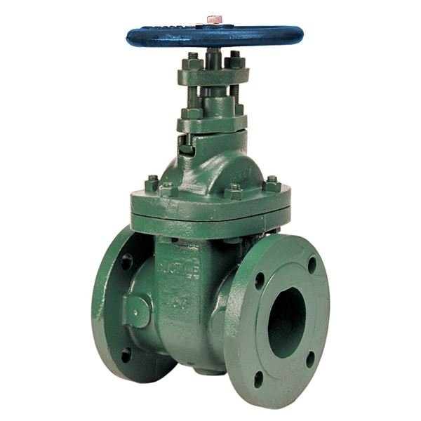 Nibco NHA701N/F63931-12 Gate Valve Class 150, Ductile Iron, Bronze Trim, Flanged, F 639 31 12