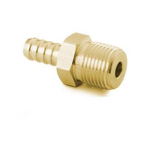 Swagelok B-4-HC-1-4 Brass Hose Connector 1/4" MNPT, 1/4 Hose Size