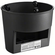 Rubbermaid FG252300BLA Step Stool, 350 lb. Capacity, Plastic, Black