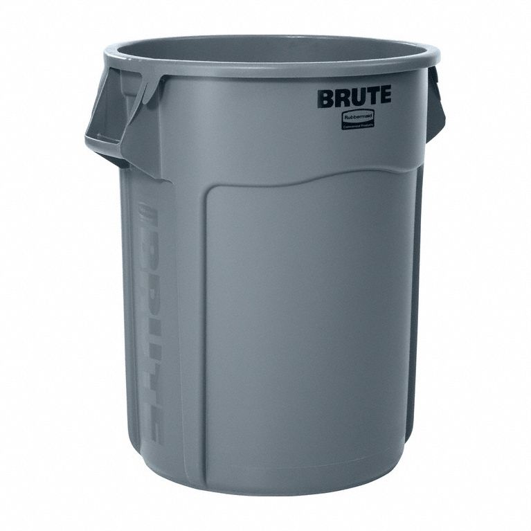 Rubbermaid Commercial BRUTE 55 gal Trash Can Gray