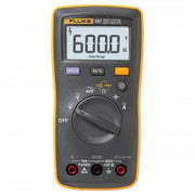 FLUKE-107 ESP Digital Multimeter CAT III 600V, Avg, 600 V Max AC Volt Measurement, 6,000, LCD