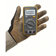FLUKE-107 ESP Digital Multimeter CAT III 600V, Avg, 600 V Max AC Volt Measurement, 6,000, LCD