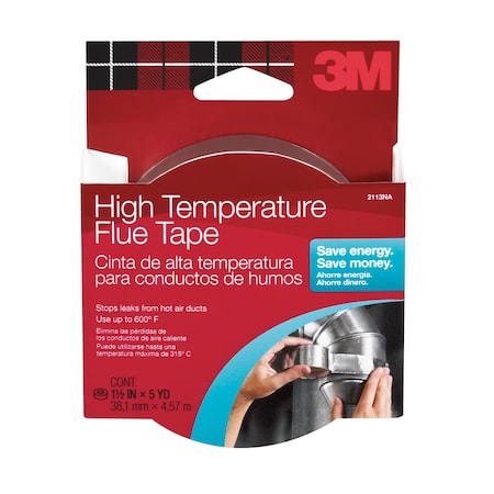 3M High-Temperature Flue Tape 2113NA, PK12