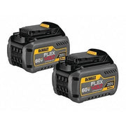 DeWalt DCB606-2 20V DC/60V DC/120V DCV Li-Ion Battery, 6Ah Capacity, 2-Piece