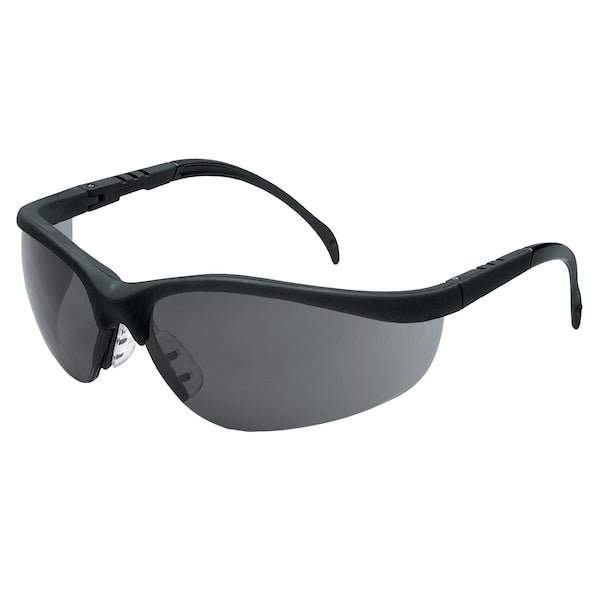 MCR Safety KD112 Klondike, Safety Glasses Anti-Scratch, Gray Lens PK12