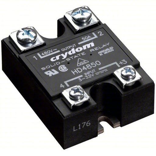 Crydom HD4850 - 10 Solid State Relay Surface Mounted, 50 A Max Output Current, SCR, AC Output - Redwood.KV1DTJ5