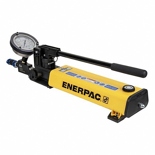 Enerpac HPT1500 Hand Pump 2 Stages, 200 psi Max. Pressure 1st Stage, 21,750 psi Max. Pressure 2nd Stage