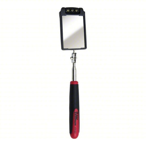 Ullman HTK-2LT Inspection Mirror 3 1/2 in L x 2 1/4 in W Mirror Size, Mirr. Mat. Stainless Steel