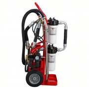 Trico 36933 Hydraulic Oil Filter Cart 3 gpm Max. Flow, 100 psi Max. Pressure, 4 hp Motor, Pneumatic