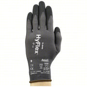Hyflex 11-840 Coated Gloves S (7), Rough, Foam Nitrile, Palm, Dipped, ANSI Abrasion Level 4, Gray, 1 PR