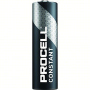 Duracell PC1500BKD Battery AA, Everyday, Alkaline, 1.5V DC, Procell Constant, 24 PK