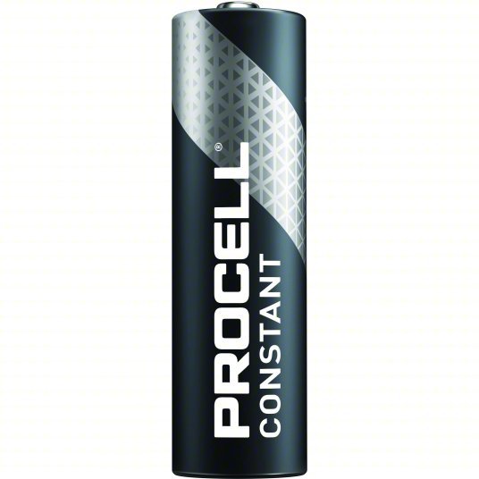 Duracell PC1500BKD Battery AA, Everyday, Alkaline, 1.5V DC, Procell Constant, 24 PK