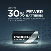 Duracell Procell PC1400 Battery C, Everyday, Alkaline, 1.5V DC, Procell Constant, 12 PK
