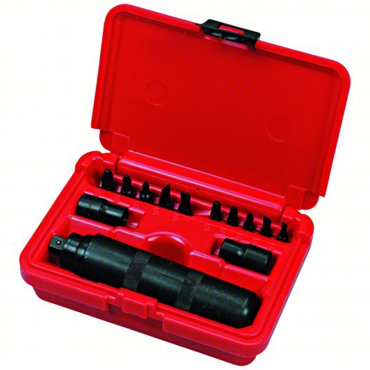 Proto JHANDIM Hand Impact Driver Set, 3/8 in Drive, Black Oxide, 13-Piece