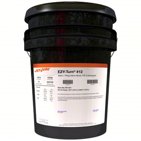 Jet-Lube 95516 Gate Valve Sealant 0°F to 250°F, 5 gal, Pail, Brown