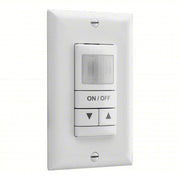 Occupancy Sensor WSX PDT WH, Fluorescent/Incandescent/LED, Hard Wired, 800W