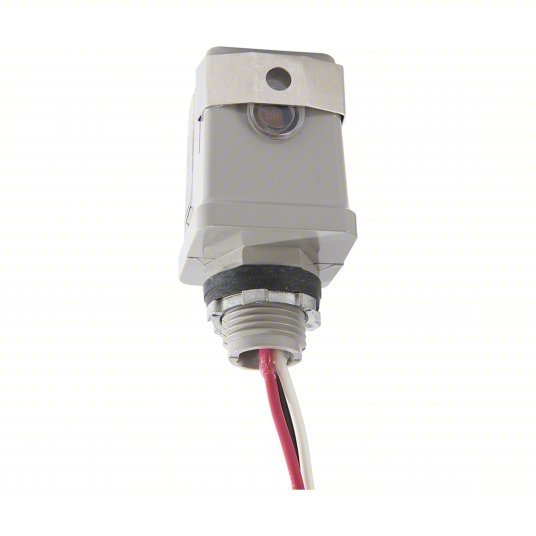 Intermatic K4123C Photocontrol Thread Stem Photocell Mounting, 1/2 in Stem Dia, SPST, 208-277V AC