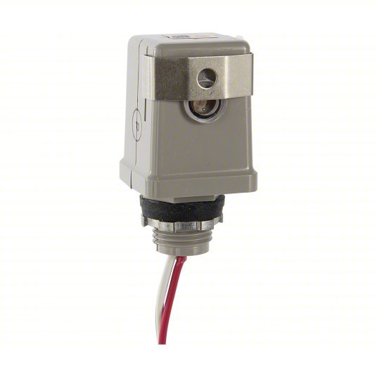 Intermatic K4123C Photocontrol Thread Stem Photocell Mounting, 1/2 in Stem Dia, SPST, 208-277V AC