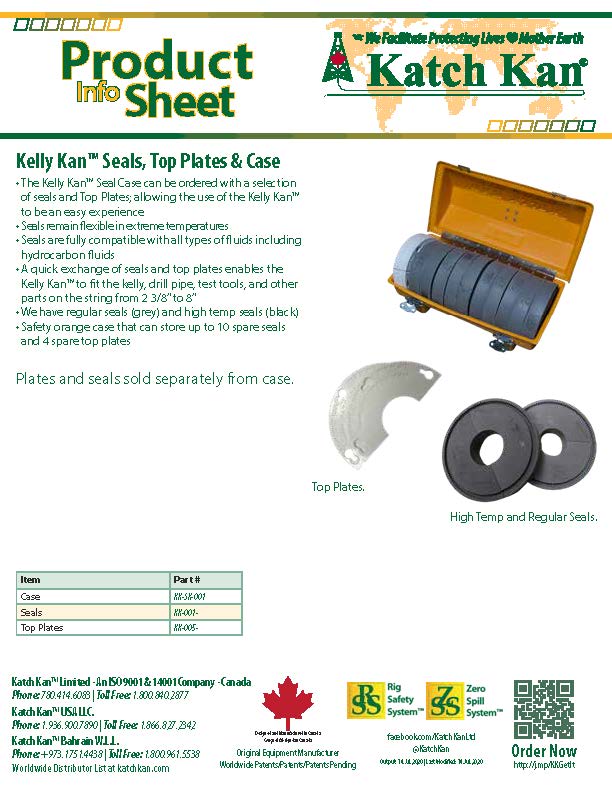 Katch Kan KK001-4 Kelly Kan Seal 5 in