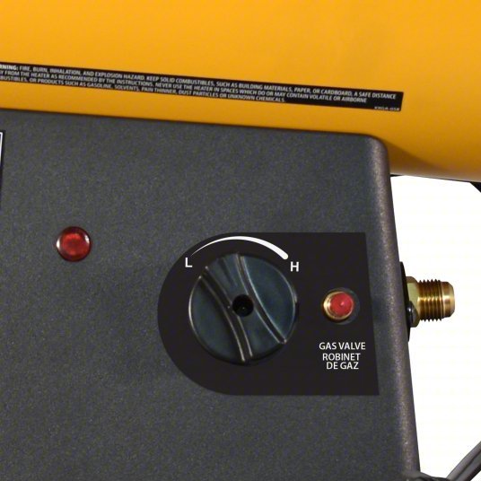 Master MH-60VBOA-GFA Portable Gas Torpedo Heaters 60,000 BtuH Heating Capacity Output, 1,500 sq ft Heating Area