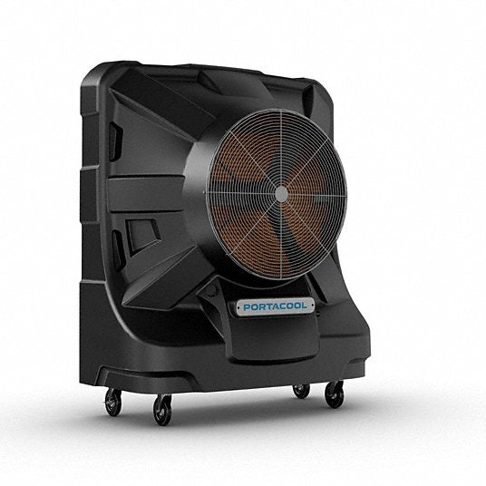 Portacool PACA40001A1 Portable Evaporative Cooler 4,000 sq ft, 5-15P, 120V AC, 77 in x 63 in x 33 in