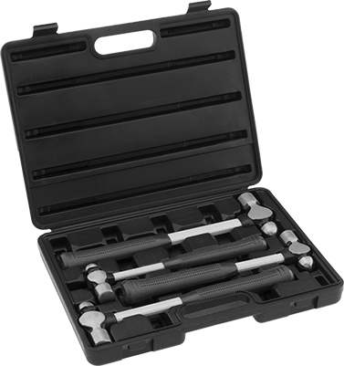 McMaster 3213N11 4 Piece Ball-Peen Hammer Set
