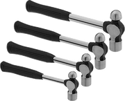 McMaster 3213N11 4 Piece Ball-Peen Hammer Set