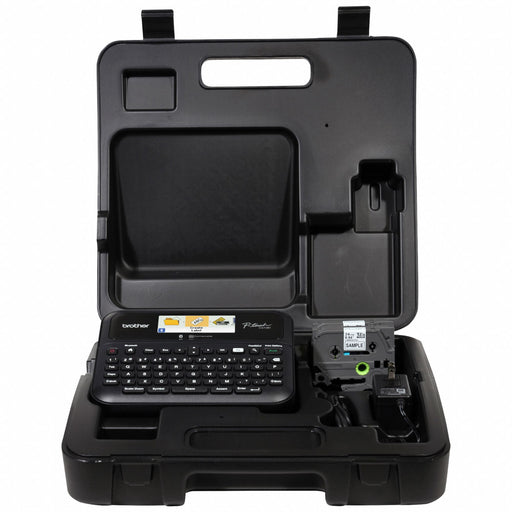 Brother PTD610BTVP Desktop Printer, Bluetooth Connected, 1", 180 dpi Printhead Resolution, Continuous Roll
