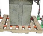 Kennedy 700-02548 5/8" x 20' KWR-PALLET-20R Pallet Lifting Rope Assembly W 52" Usable Bottom Bar