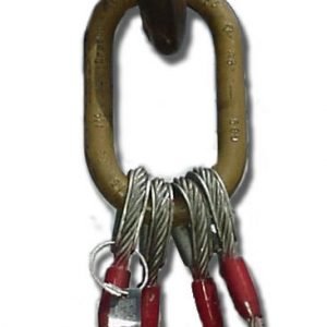 Kennedy 700-02548 5/8" x 20' KWR-PALLET-20R Pallet Lifting Rope Assembly W 52" Usable Bottom Bar