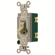 Hubbell HBL3031I Wall Switch Toggle Switch, Single Pole, Ivory, 30 A, Screw Terminals - Redwood.KV5Z809
