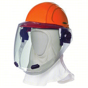 Salisbury AS1200HAT-PP Arc Flash Hood,Clear,ATPV 12 cal/sq cm