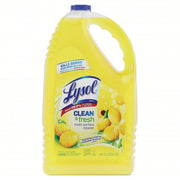 Lysol 77617 Cleaner and Disinfectant, 144 oz. Bottle, Sparkling Lemon & Sunflower Essence, 4 PK