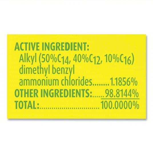 Lysol 77617 Cleaner and Disinfectant, 144 oz. Bottle, Sparkling Lemon & Sunflower Essence, 4 PK