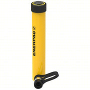 Enerpac RC1010 Hydraulic Ram Single Acting, 10 ton Nominal Capacity, 10 in Nominal Stroke Lg, Steel, RC